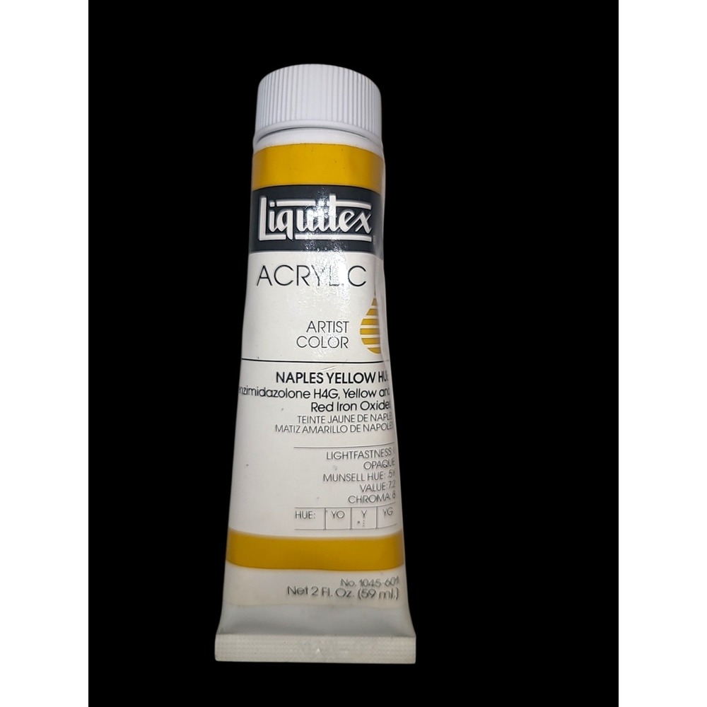 Liquitex Heavy Body Acrylic Paint 2oz‎ Naples Yellow Hue Pro Artist
